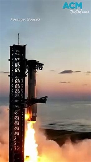 SpaceX completes 'chopstick manoeuvre' by catching booster during descent