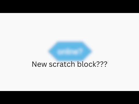 Scratch has a new block????? | 1