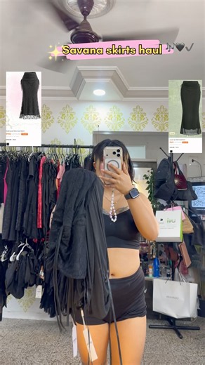 Pinterest Girl Outfits Haul 🖤SAVANA Edition #shorts #fashion
