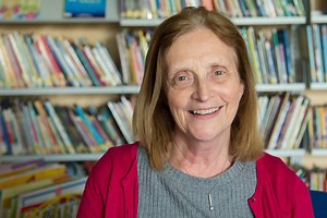 Our 2018 Scottish Book Trust Learning Professional Award, with Browns Books for Students, goes to Eileen Littlewood from Forthview Primary School in Edinburgh. Watch this moving film to hear more about the transformational impact she has had on pupils, their parents, and her colleagues: http://bit.ly/SBTALifetimeAchievementAward2018. | Scottish Book Trust