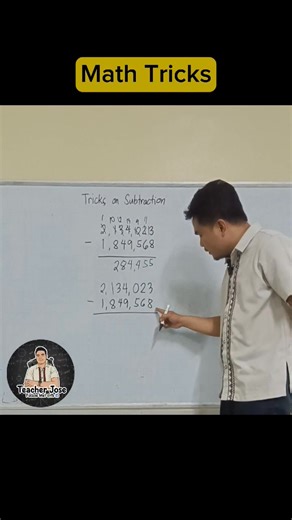 2.8K views · 115 reactions | Another method in Subtracting Numbers! 朗 Tara na't Mathuto kay Teacher Jose! 六‍ #fbpost2025シ #TeacherJose #MathDali #MathTricksTutorial #mathvideos #mathutokayteacherjose | Jose B. Diocton | Facebook