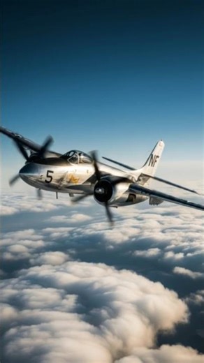 F7F Tigercat (Grumman) Above the Clouds #wwii #aviation #warzone #bomber #DreamScreenAI