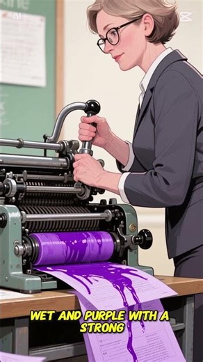 The Smell of School: That Mimeograph Paper! 👃📝