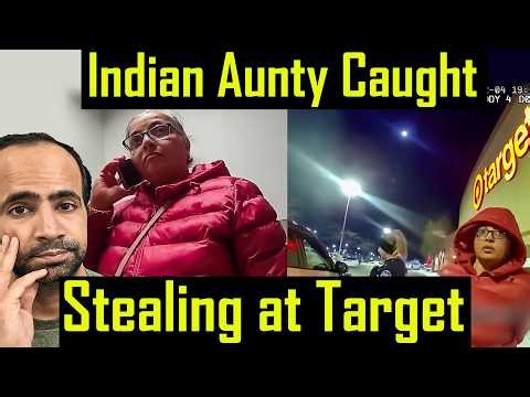 Indian Aunty ARRESTED for STEALING in Target in America