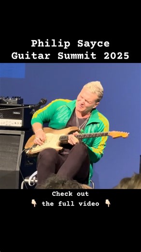 Philip Sayce at Guitar Summit 2025 #philipsayce #guitarsummit