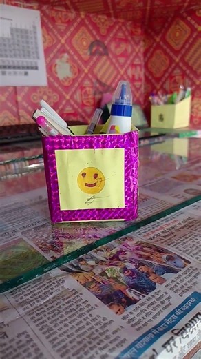 #pen holder# diy card board project #shorts #on comment