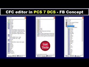CFC editor in PCS 7 DCS - FB Concept and Interconnections