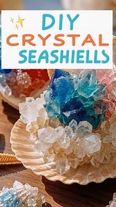 31K views · 372 reactions | Borax Crystal Seashells Materials...