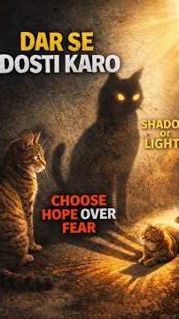 He Thought Something Was Chasing Him 😱... Until He Found The Light ☀️ #cat #meow #catlife