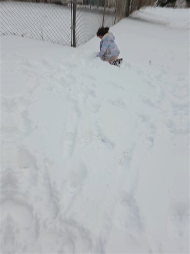 Just more snow playtime! ❄️ We definitely adore the snow, and the girls want us to move somewhere where it snows more, so maybe some suggestions for that? ☃️🤣 #Snow #Playtime #Suggestions #Winter #Family