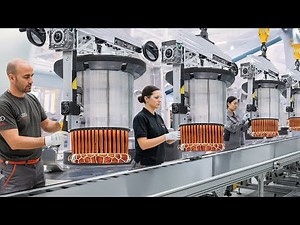 Inside Mega Factory Producing Audi’s Super Advanced Electric Motor