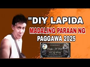 "Paano Gumawa ng Lapida[Step-by step Guide 2025"