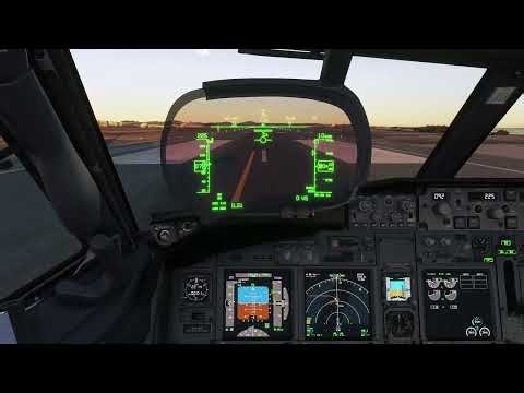 TNCA "Queen Beatrix Intl" Takeoff (MSFS) pilots view
