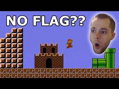 Speedrunning Super Mario Bros. but there's NO CUTSCENES??