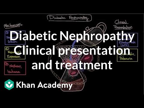 Diabetic nephropathy - Clinical presentation & treatment | NCLEX-RN | Khan Academy