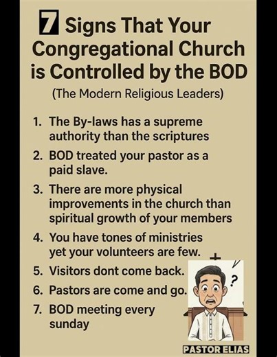7 Signs Your Church Is Controlled by Religion—Not by the Holy Spirit 🔥