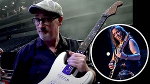 Dave Murray’s Iron Maiden touring rig has been revealed – it features a walnut-necked Masterbuilt Strat and Fractal Axe-Fx III amp modelling units