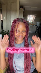 Styling Knotless Braids Tutorial: Ponytail & Hair Addition