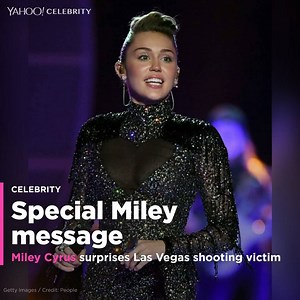 A big Miley Cyrus fan received a heartwarming message from her idol on Tuesday. | Yahoo Entertainment