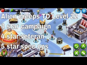 Alien Creeps TD Level 22 Without Any Extra Hero