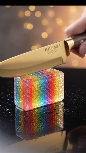 🧼 Glass Soap bar Slice Cutting ASMR Loop You Can’t Stop Watch🤤 #asmr #satisfying #asmrsounds #shorts