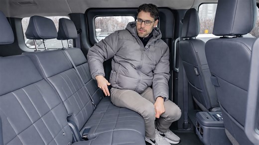 Kia PV5 bietet eine große Kabine mit Fokus auf Komfort