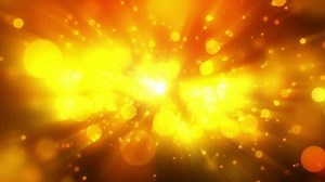 Abstract motion background, shining light, stars, particles, rays, seamless looping.