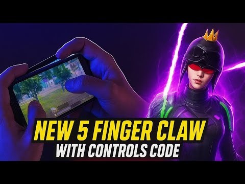 New 5 Finger Claw Setup BGMI ⚡ Smooth Control + Best Sensitivity