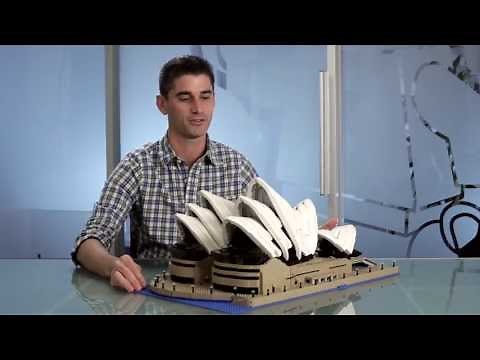 Sydney Opera House - LEGO Creator Expert - Designer Video