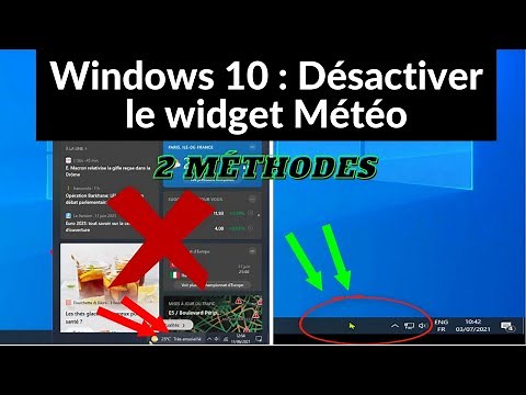 Windows 10: Disable the Weather and News widget on the taskbar