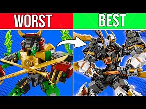 Ranking the LEGO Ninjago Mechs of 2024 | (Worst to Best!)