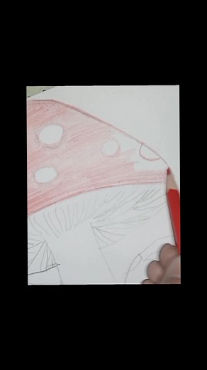 Mushroom drawing #easy #art #mushroom #drawing #tutorial #trendingreel #viralreelschallenge #100MillionViews #pageviral #LikeAndShare #shading #easy #tricks #trendingreel #mindfulart #postoftheday #red #purple #blue #orange #yellow #green #trendingpost #trendingnow #trendingreel #beautiful #landscape | Artful Airy | Facebook
