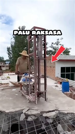 Automatic Demolition Machine! #InnovationWorker #constructionmachine #shorts