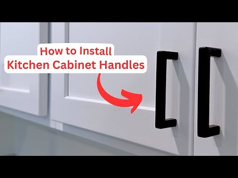Easy DIY Kitchen Cabinet Handles Install for Beginners | How to Use Cabinet Template Kit | DR Horton