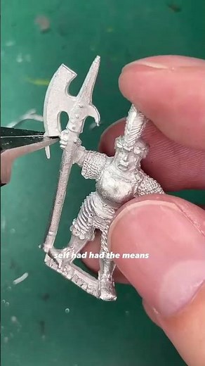 Classic Warhammer metal models