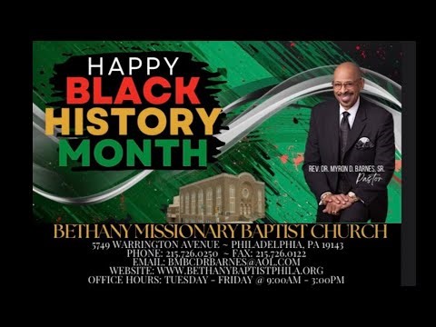 02-15-2026 BMBC Bethany Missionary Baptist Church Phila Sunday Service Livestream