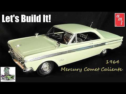 Let's Build it! - Building The AMT/ERTL 1964 Mercury Comet Caliente Plastic Model Kit