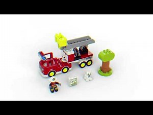 LEGO DUPLO - LE CAMION DE POMPIERS