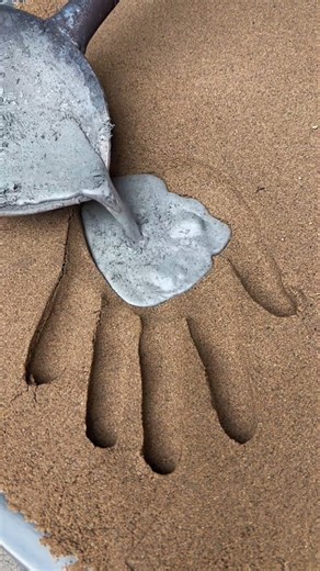 Father Makes Hand Sculpture from Clay✨💖#shorts # Creative Art Idea#viralvideo