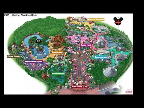 The Evolution of Disneyland in Maps 2023 UPDATE