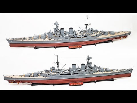 HMS Hood | Final - Completed model (Amati, hachette)