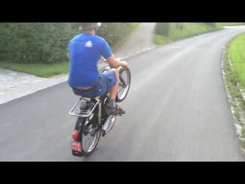 Puch Tuning MV 50 Wheelie
