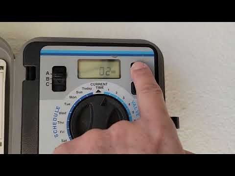 Irritrol RD-600 Manual operation and hidden trick