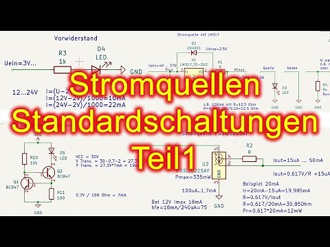 4 Power Source Standard Circuits Explained - Part 1.