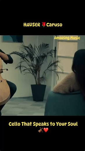 @amazingmusic513 on Instagram: "When HAUSER plays Caruso, the cello isn’t just music — it’s a heartbeat ❤️🎻 Can you feel the passion? Every note pulls at your soul…"