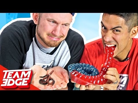 Gummy vs. Real Food Challenge!!