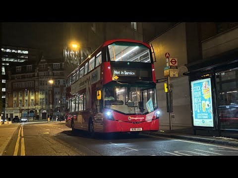 FULL ROUTE VISUAL | Route 135: Crossharbour, ASDA - Old Street Station (I3I2I - BU16 UXA)