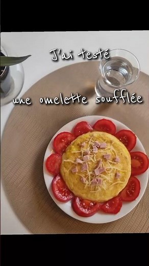 omelette soufflée #recette #cuisinefacile