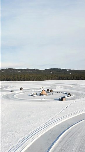 Polestar Arctic driving experience. Jokkmokk, northern Sweden.