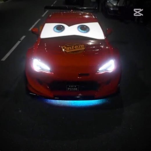 lightning McQueen upgrade🔥🤩 #cars #gt86 #carshow #carspotting